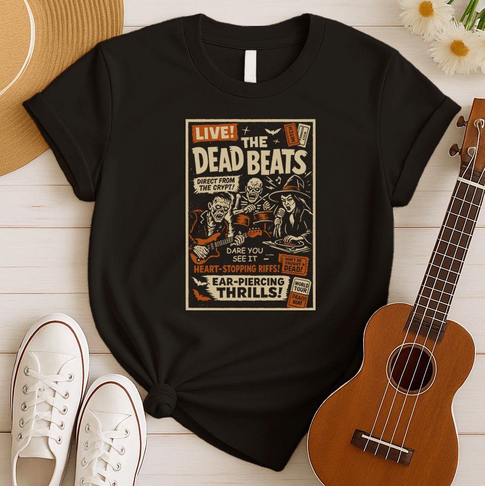 The Dead Beats | Halloween Musicfest Tshirt