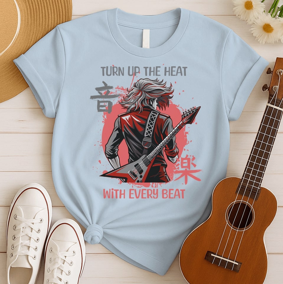 Turn Up The Heat | Hard Rock Tshirt