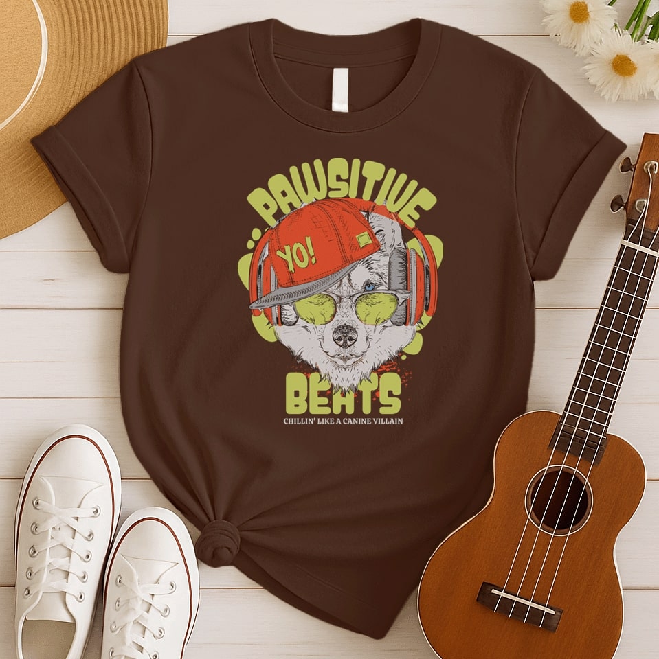 Pawsome Music Vibes | Pet Lover Tshirt
