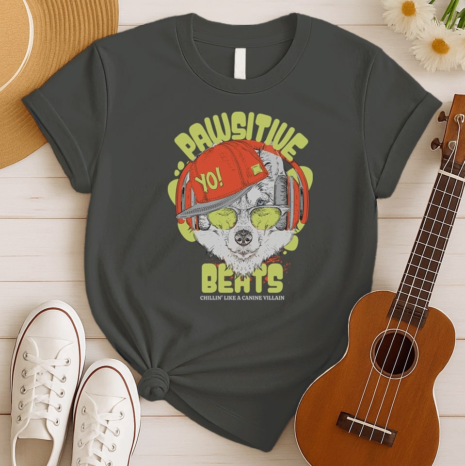 Pawsome Music Vibes | Pet Lover Tshirt