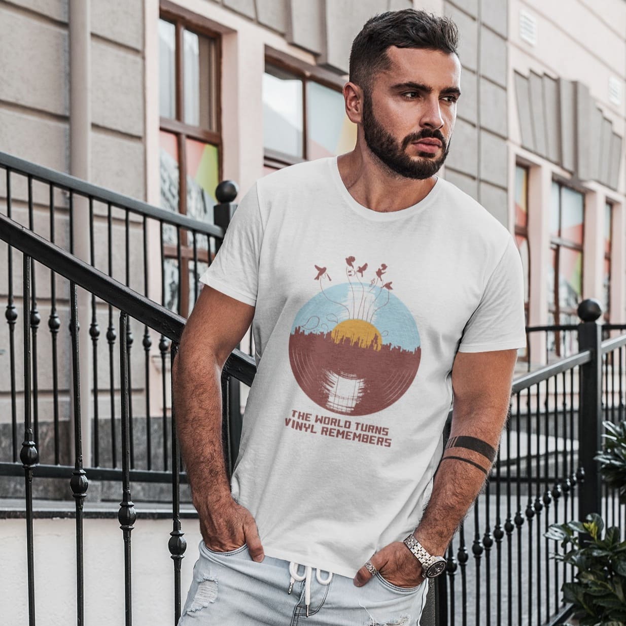 Vinyl Keeps Memories | Timeless Music Tshirt