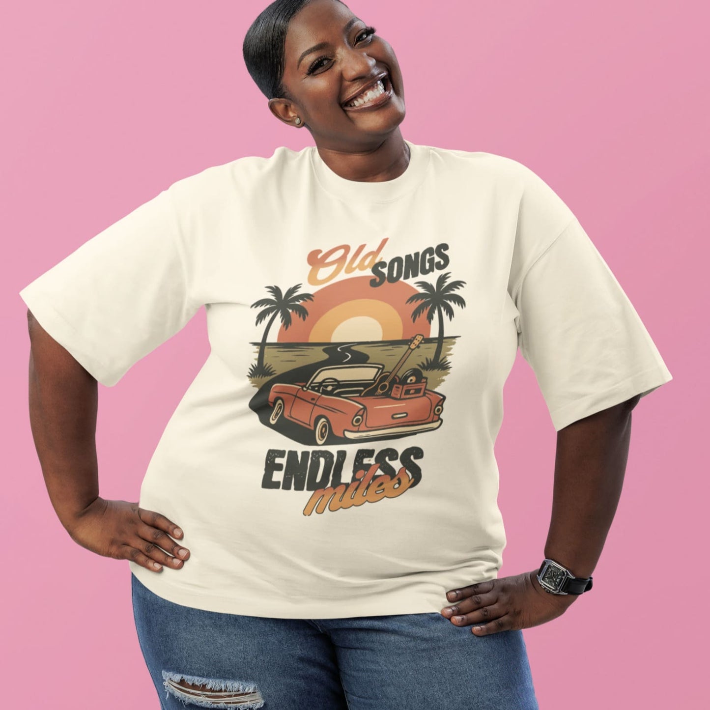 Old Songs Endless Miles | Vintage Tshirt