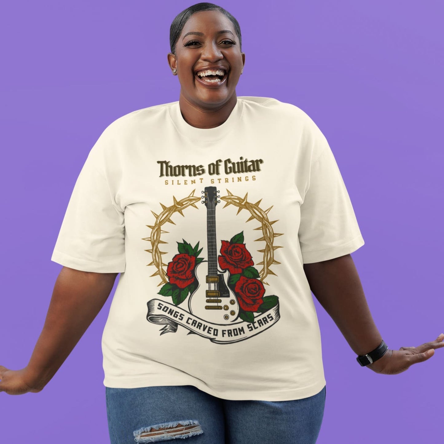 Thorns of Guitar | Rock Metal T-Shirt