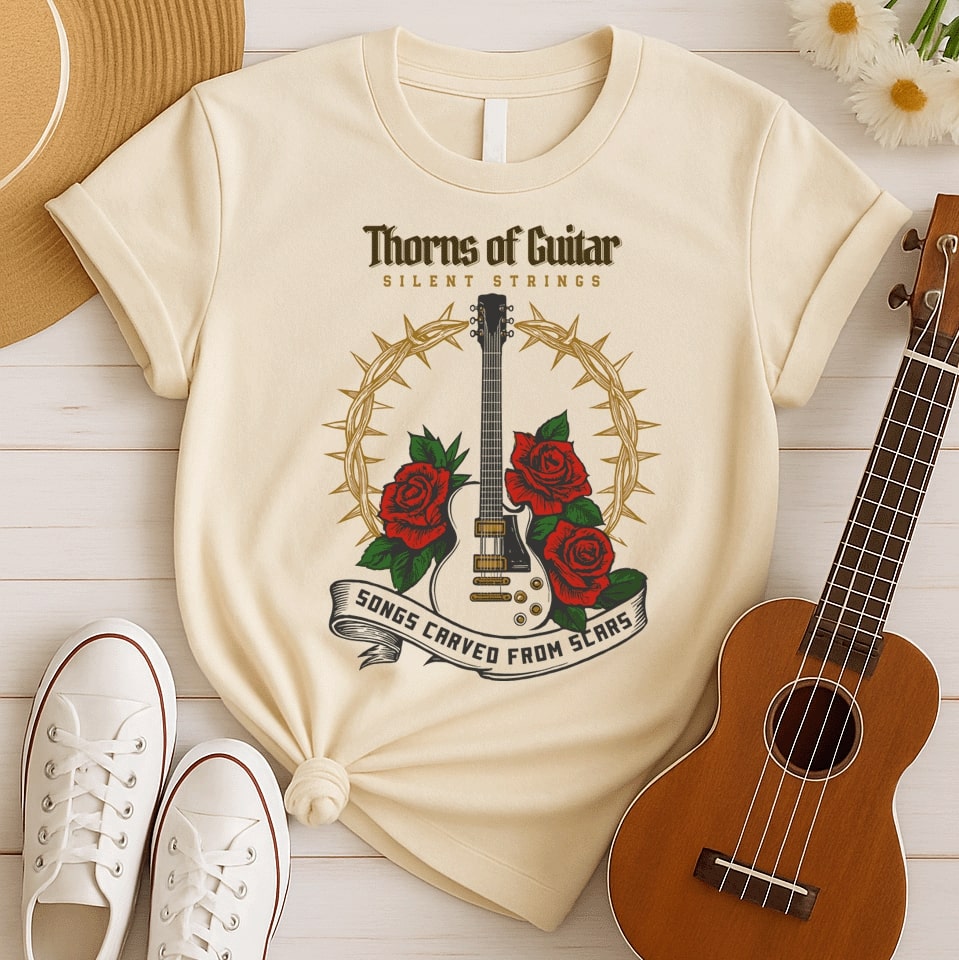 Thorns of Guitar | Rock Metal T-Shirt