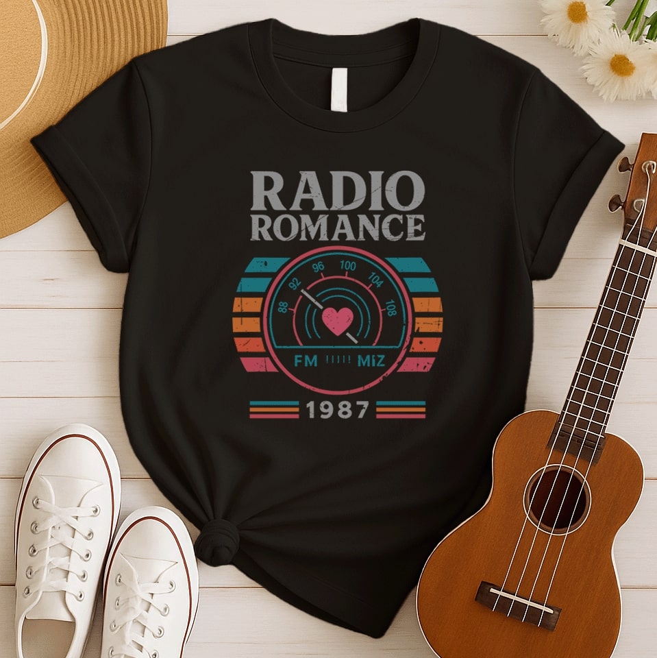 Radio Love Nostalgia | 80's Music Retro Tee