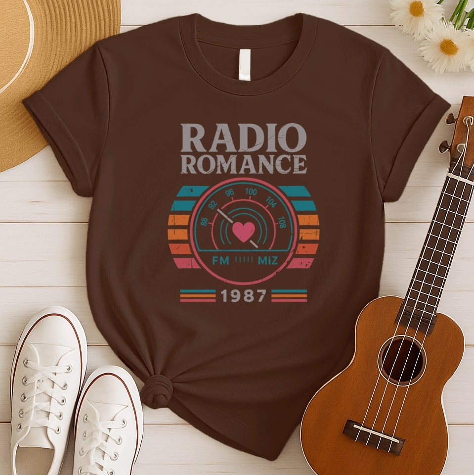 Radio Love Nostalgia | 80's Music Retro Tee
