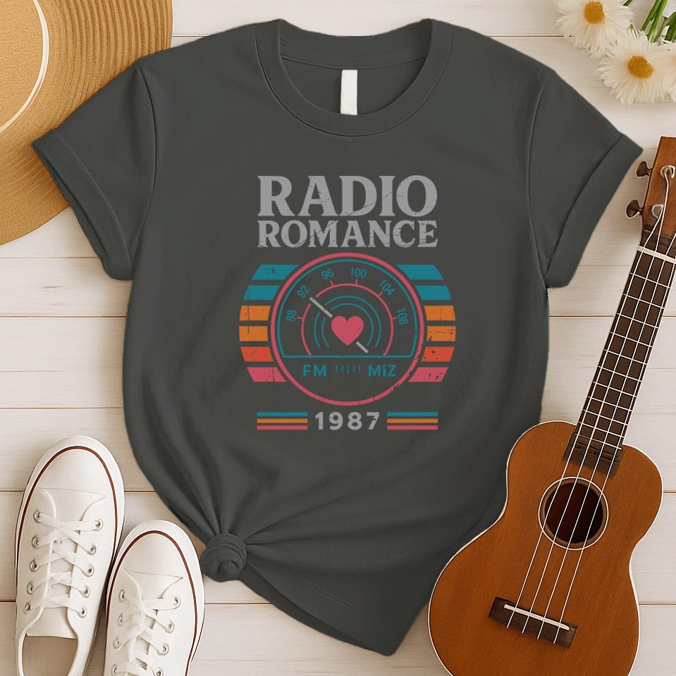 Radio Love Nostalgia | 80's Music Retro Tee