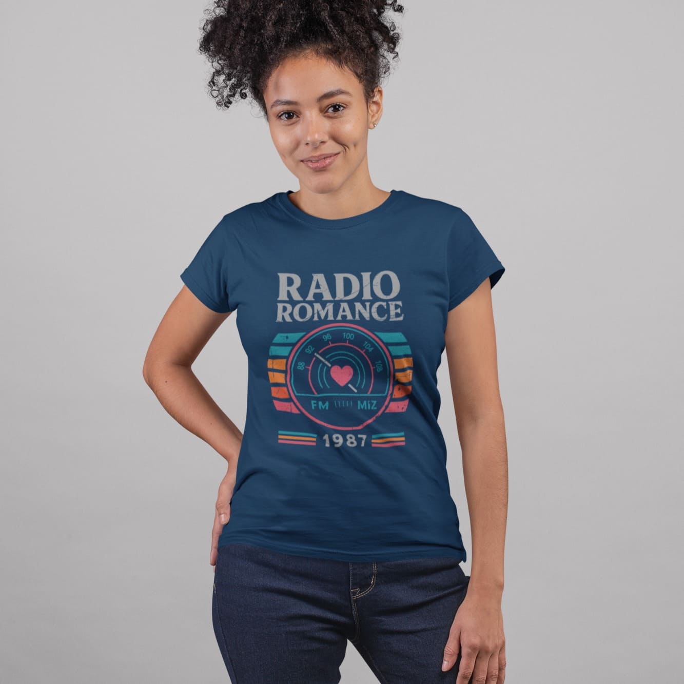 Radio Love Nostalgia | 80's Music Retro Tee