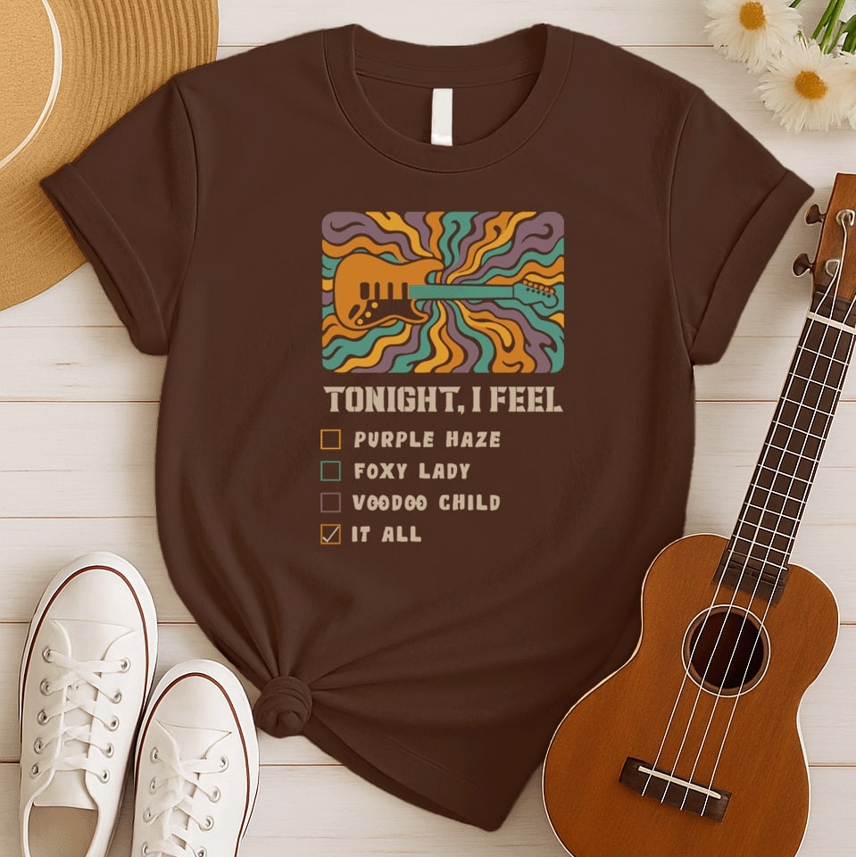 Tonight I Feel | Jimi Hendrix Fan Tshirt
