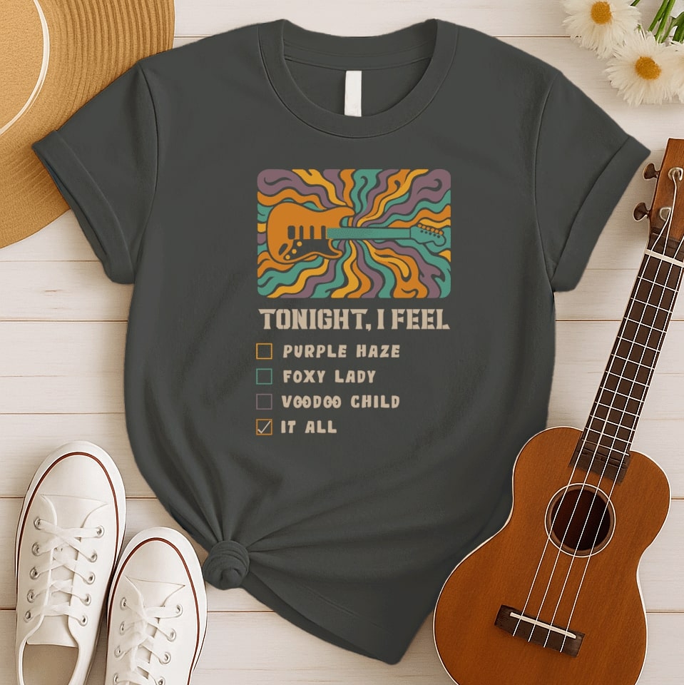 Tonight I Feel | Jimi Hendrix Fan Tshirt