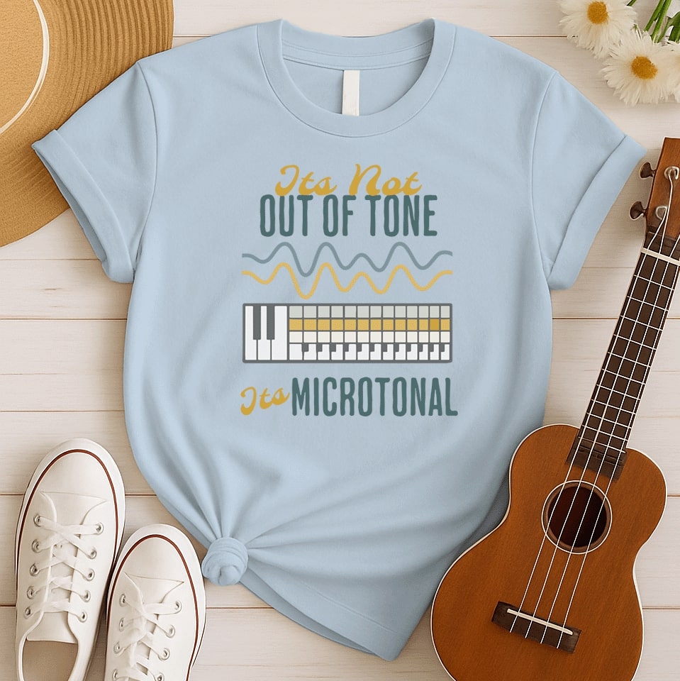Its Microtonal | Funny Instrument Player Shirt