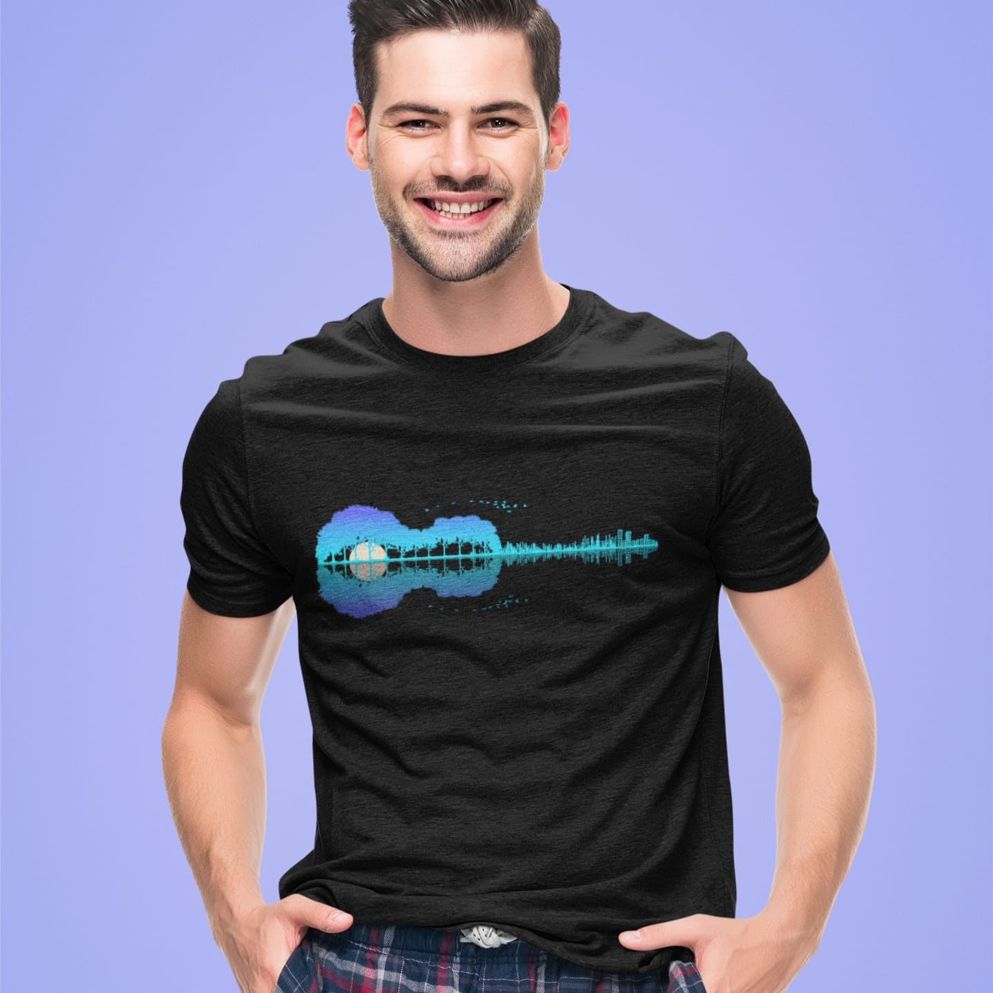 Nature Guitar Vibe | Music Lover Tshirt