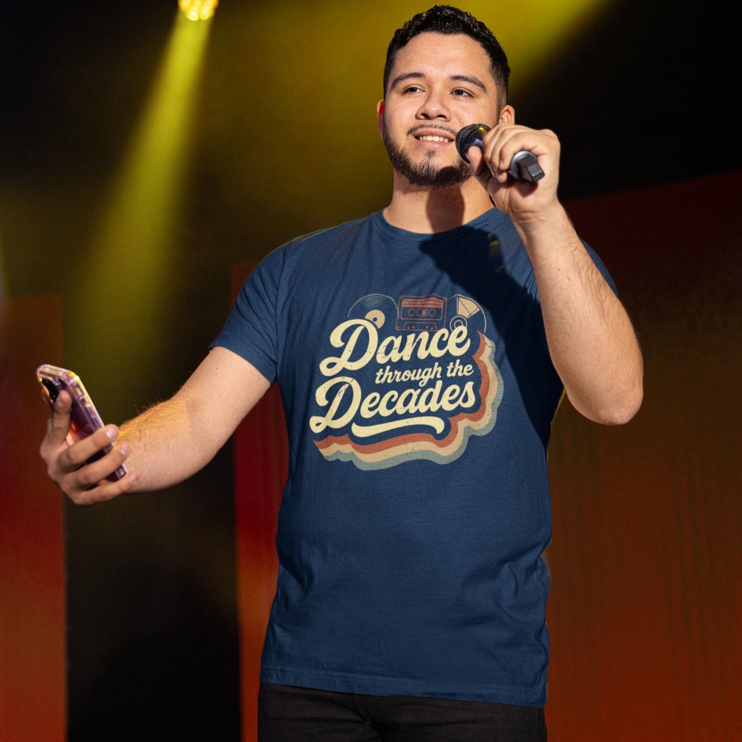 Dance through Decades | 80's Retro Music Tshirt