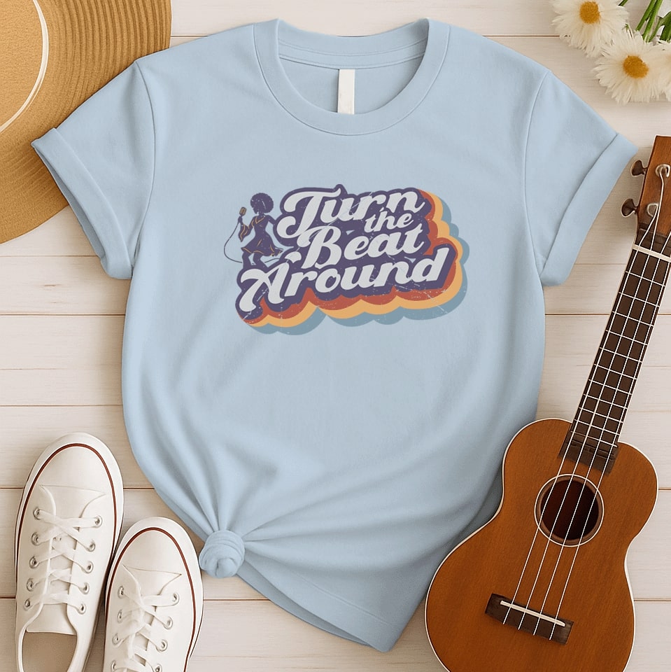 Turn the Beat Around | 70s Music Tshirt