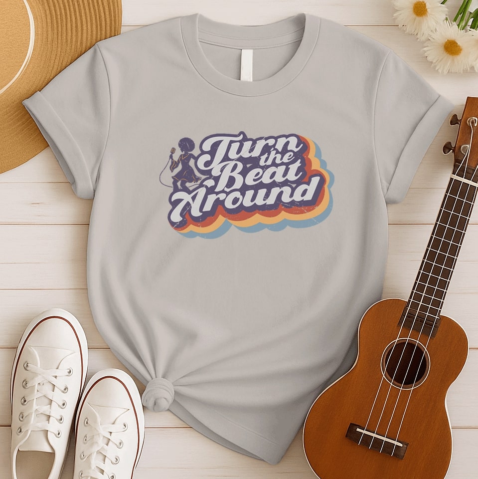 Turn the Beat Around | 70s Music Tshirt