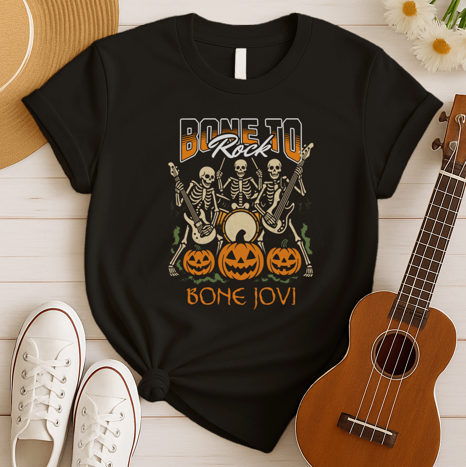Bone Jovi Rock | Halloween Band Tshirt
