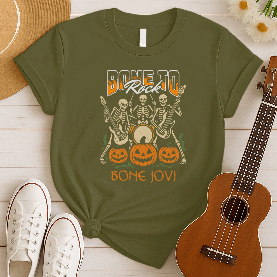 Bone Jovi Rock | Halloween Band Tshirt