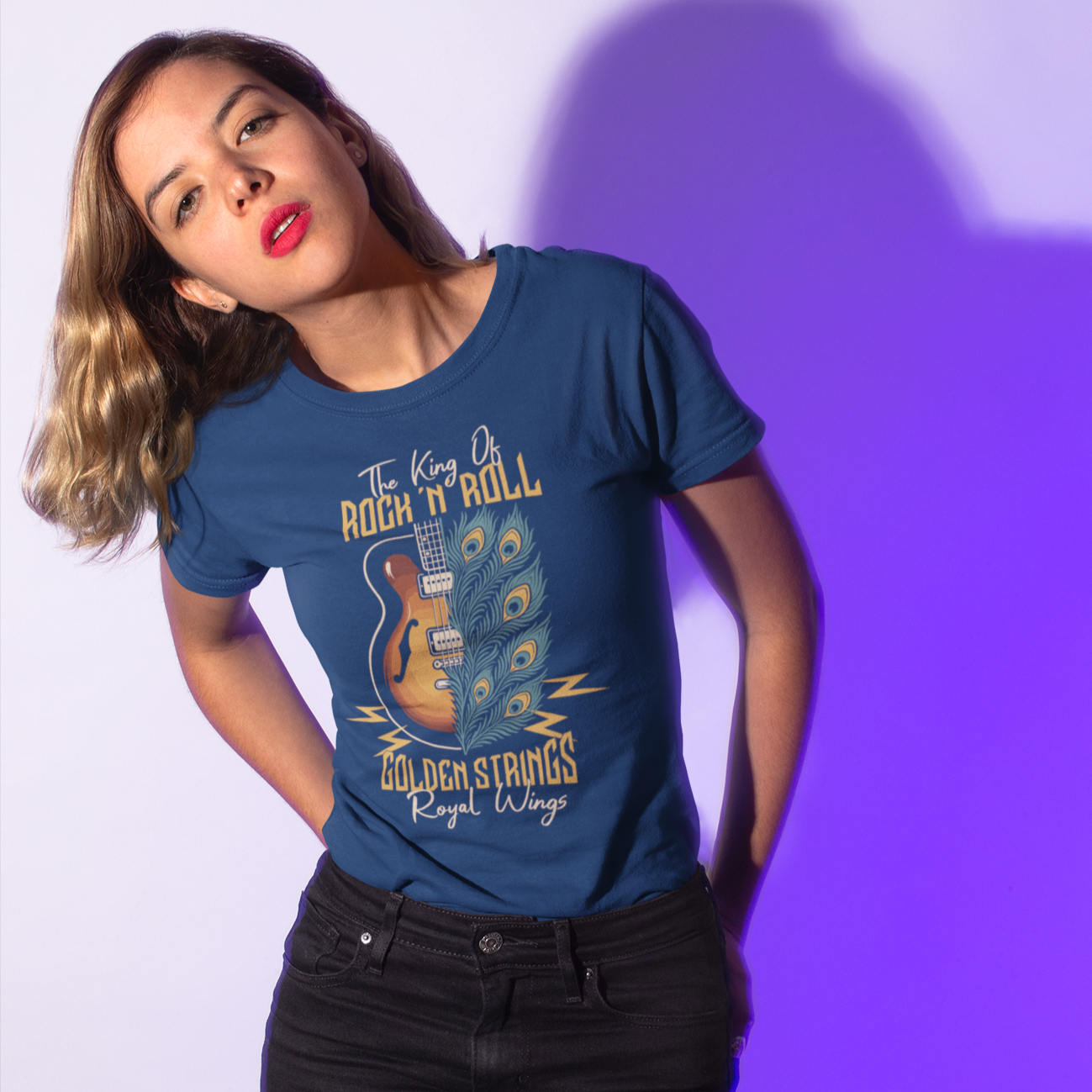 King of Rock'n'Roll | Elvis Presley Fan Tshirt