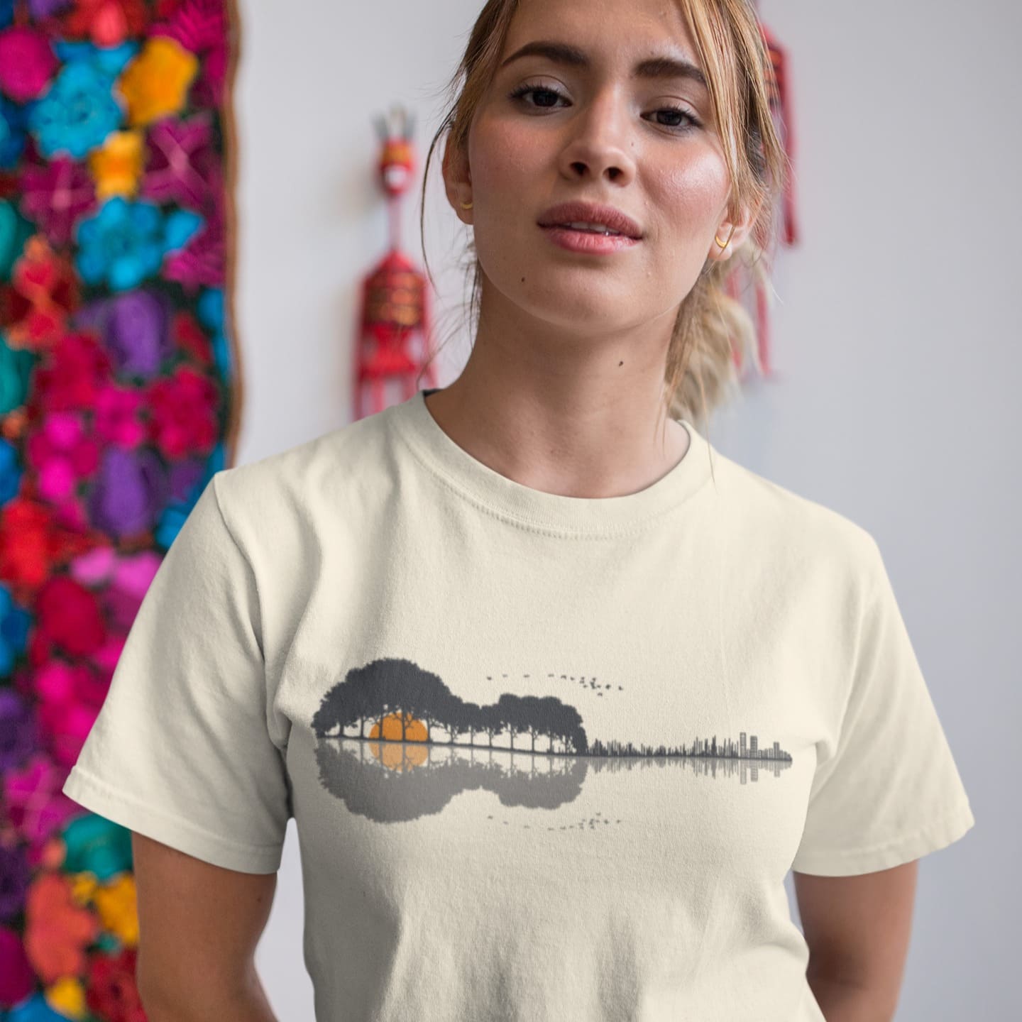 Forest Guitar Sound Wave | Urban Tshirt