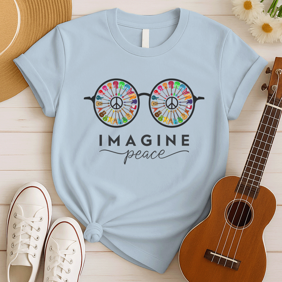 Imagine Peace | John Lennon Fan Tshirt
