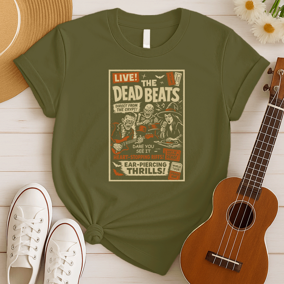 The Dead Beats | Halloween Musicfest Tshirt