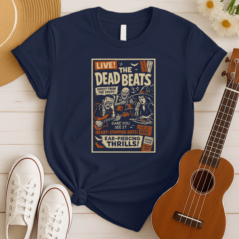 The Dead Beats | Halloween Musicfest Tshirt