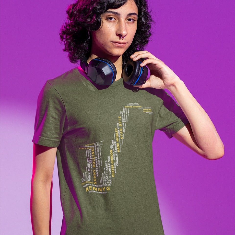 Saxophone Legends | Jazz Fan Tshirt