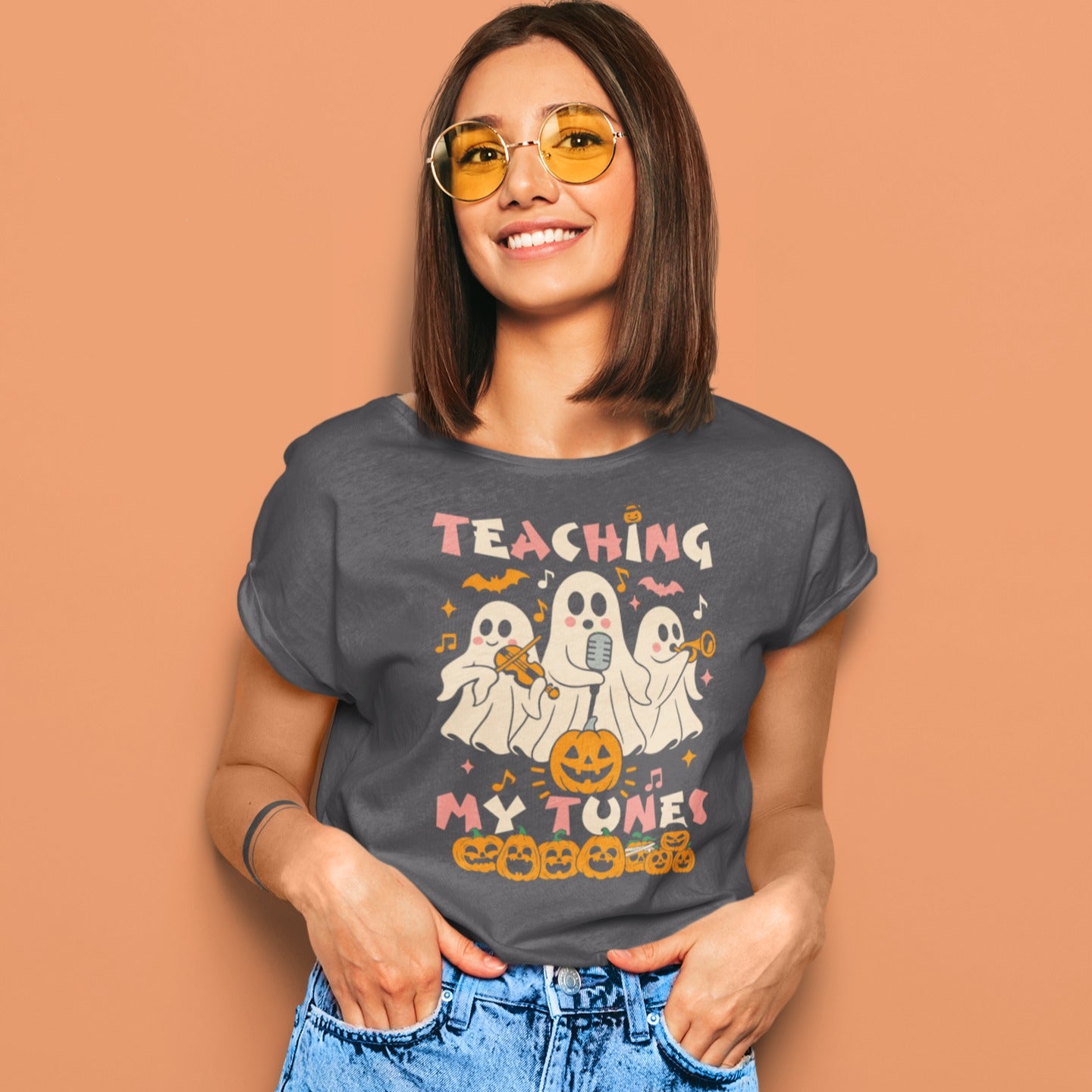 Teaching My Tunes | Music Teacher Tshirt