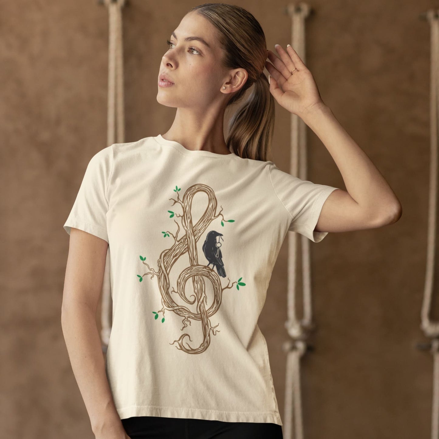 Treble Clef Tree | Music Nature Tshirt