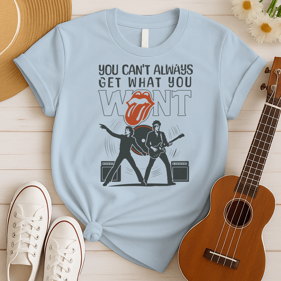 Iconic Song Lyrics | Rolling Stones Fan Tshirt