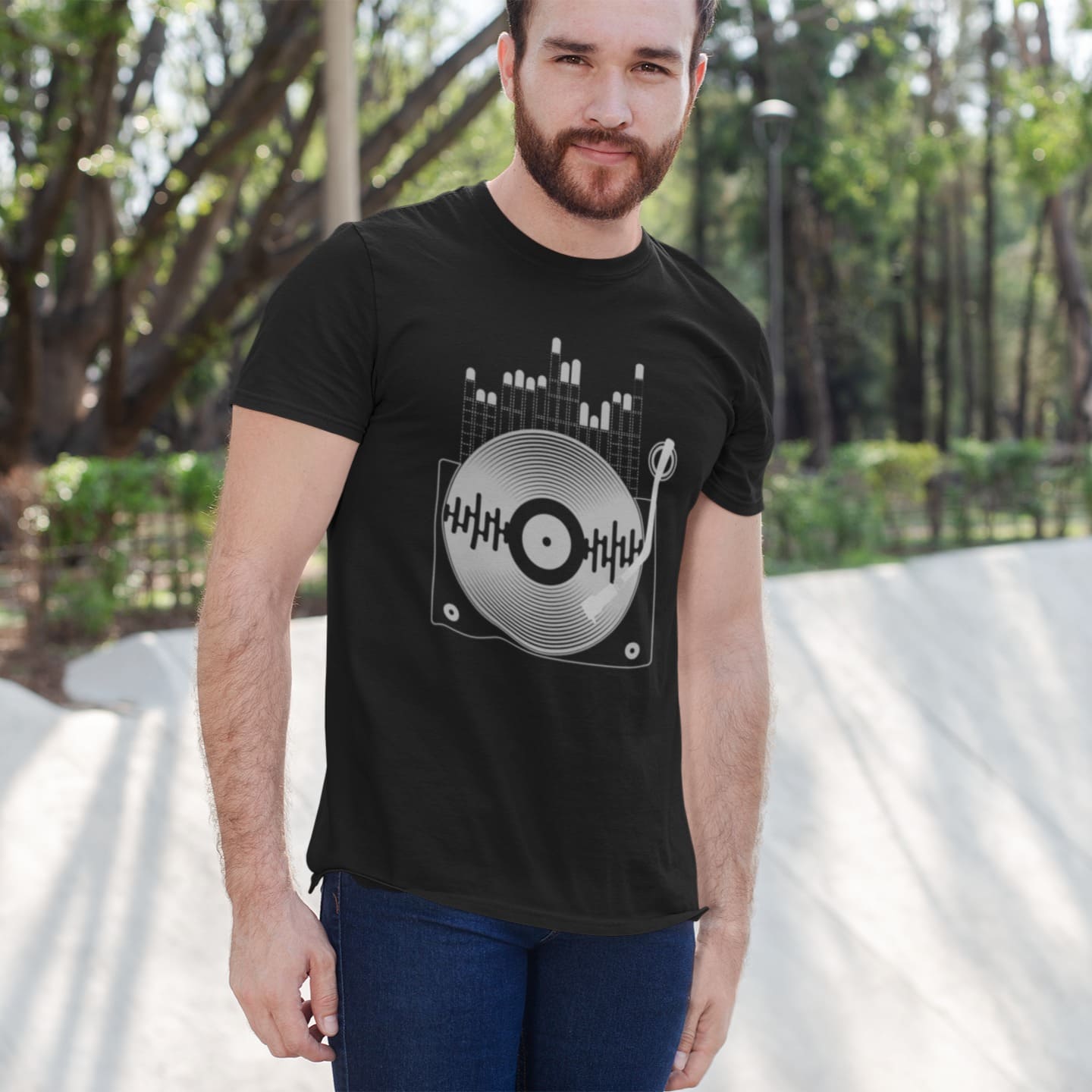 Vinyl Record Player | Music Lover Tshirt