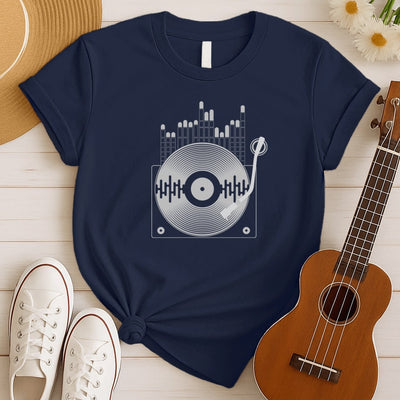 Vinyl Record Player | Music Lover Tshirt