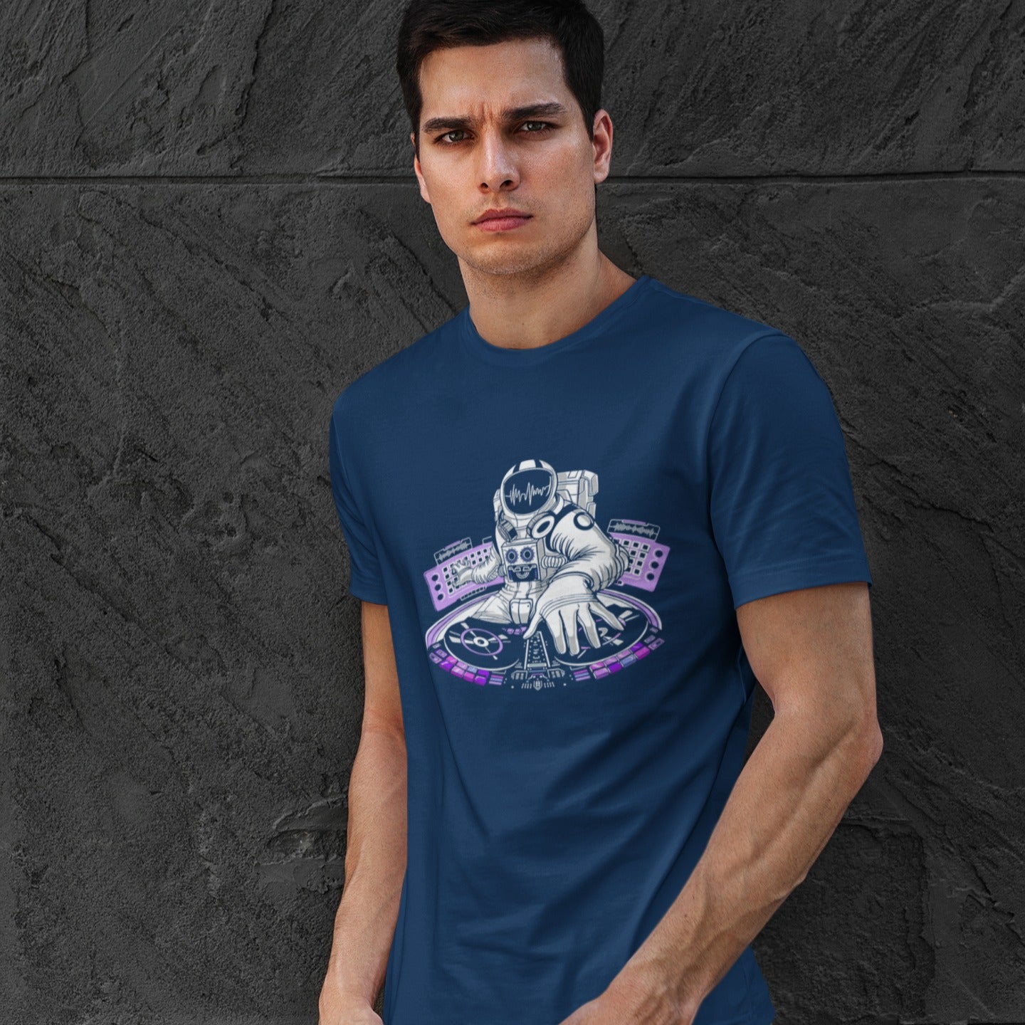 Space DJ Music Tshirt