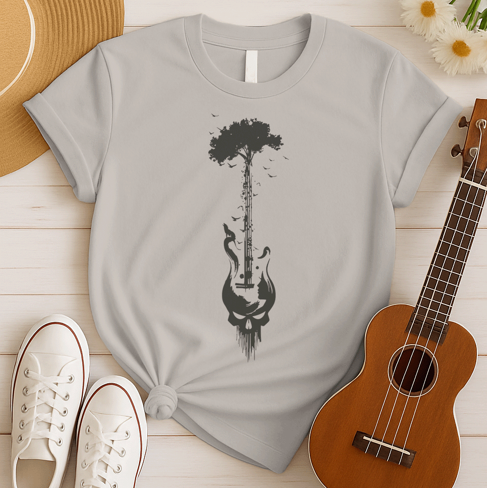 Guitar Lover Nature Music Tshirt