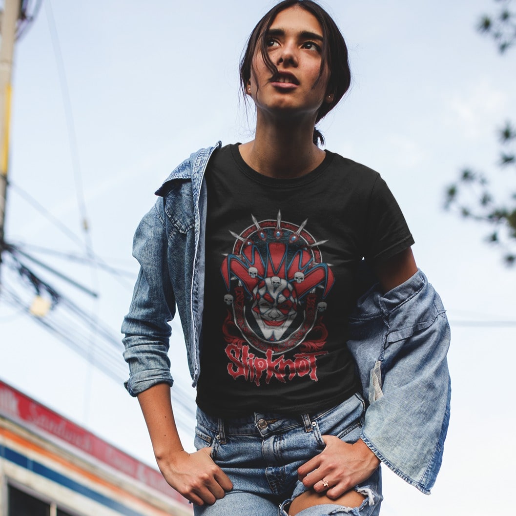Slipknot Jester Mask | Metal Band Tshirt