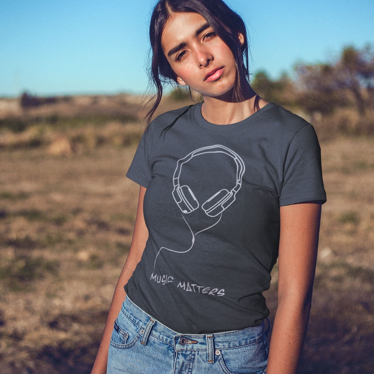Music Matters In My Life | Music Lover Tshirt
