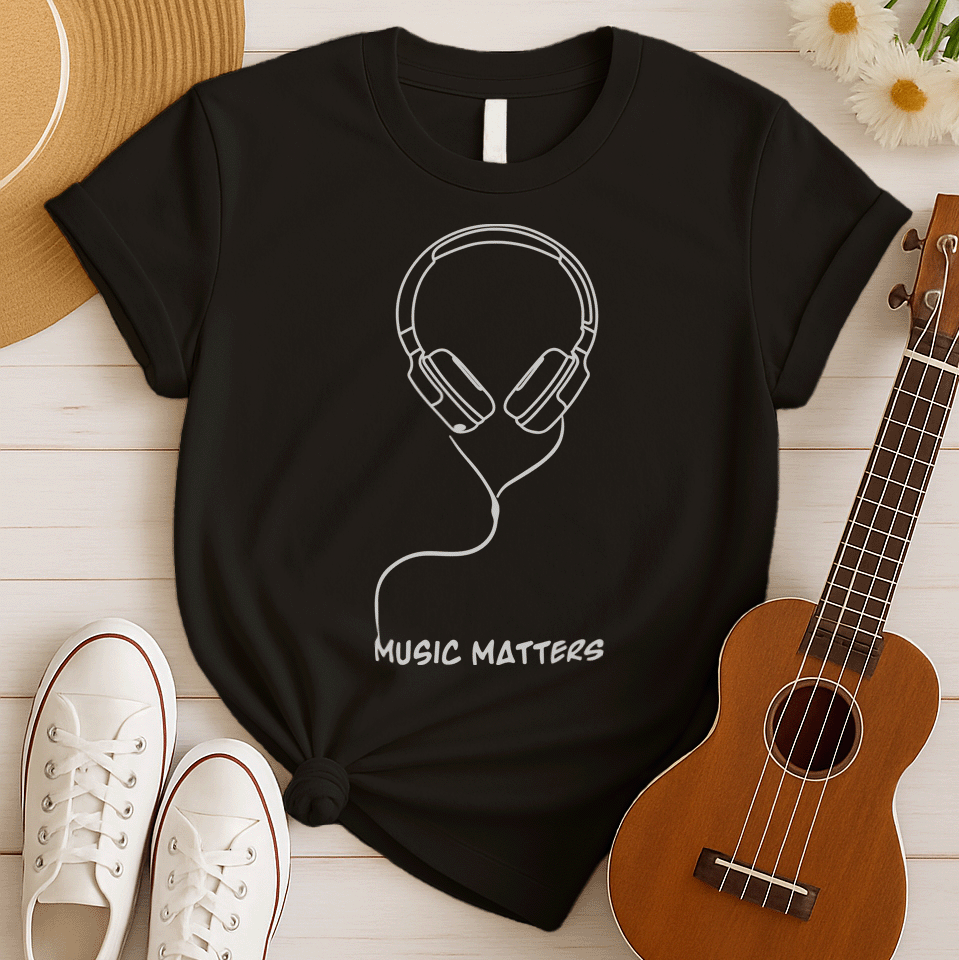 Music Matters Music Lover Tshirt