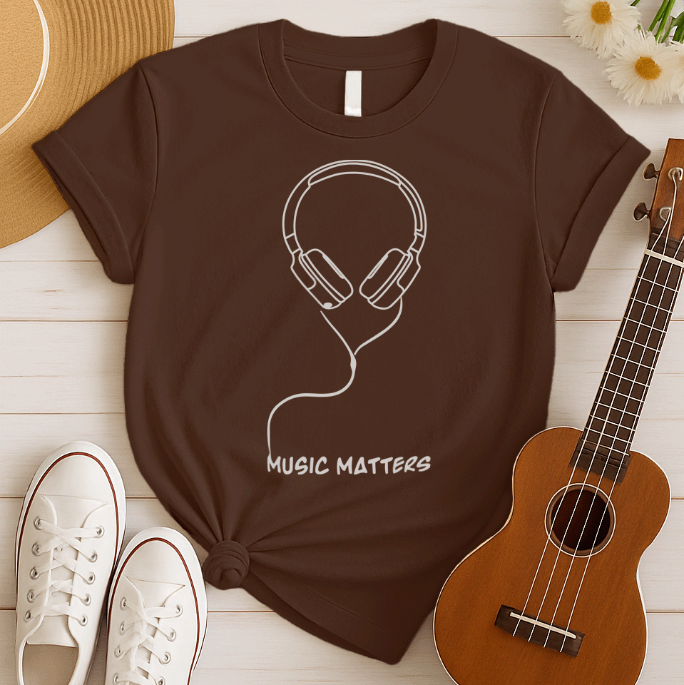 Music Matters Music Lover Tshirt