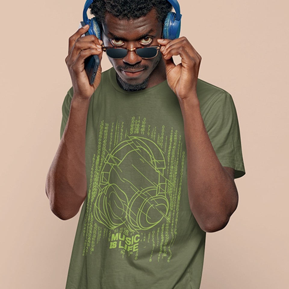 Musical Matrix | Digital Sound Tshirt
