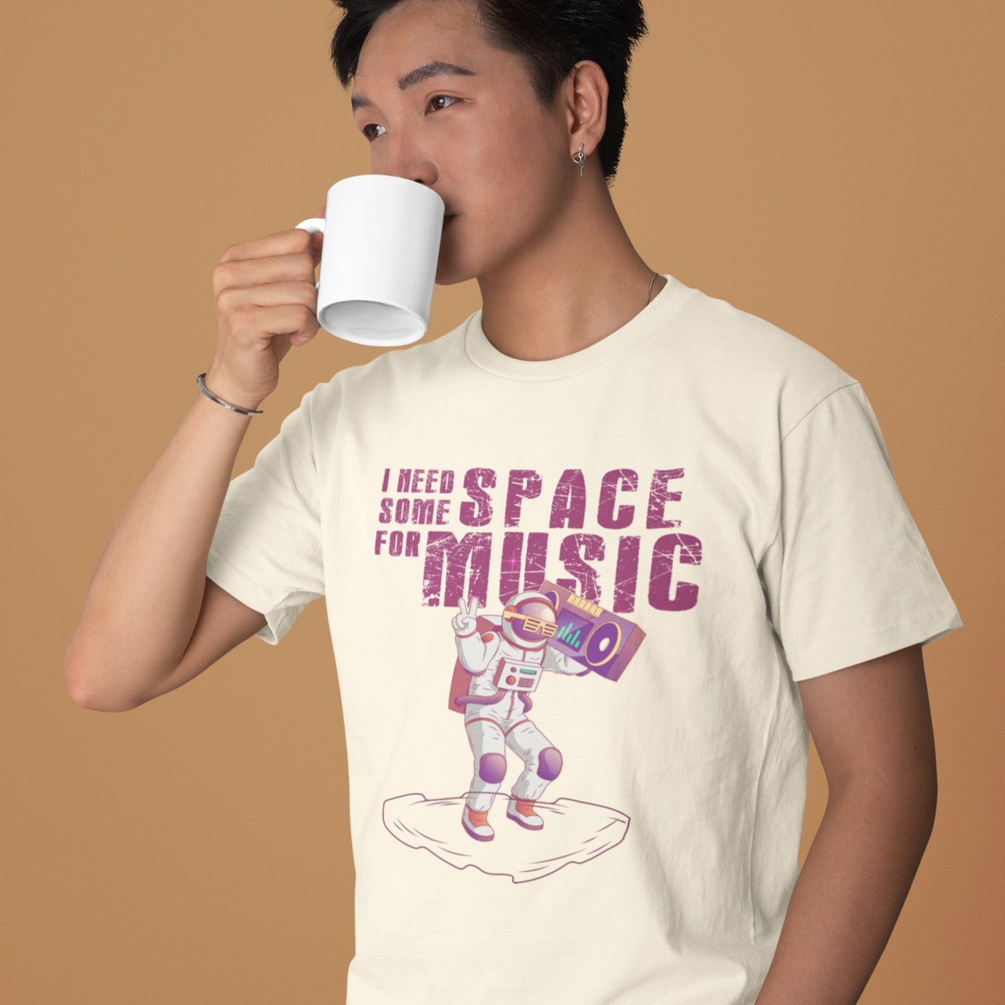 Space Themed Music Tshirt