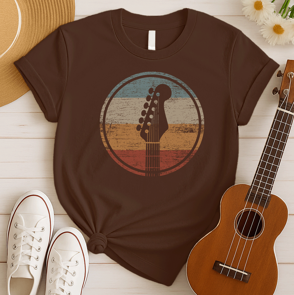Grunge Guitar Lover USA Tshirt