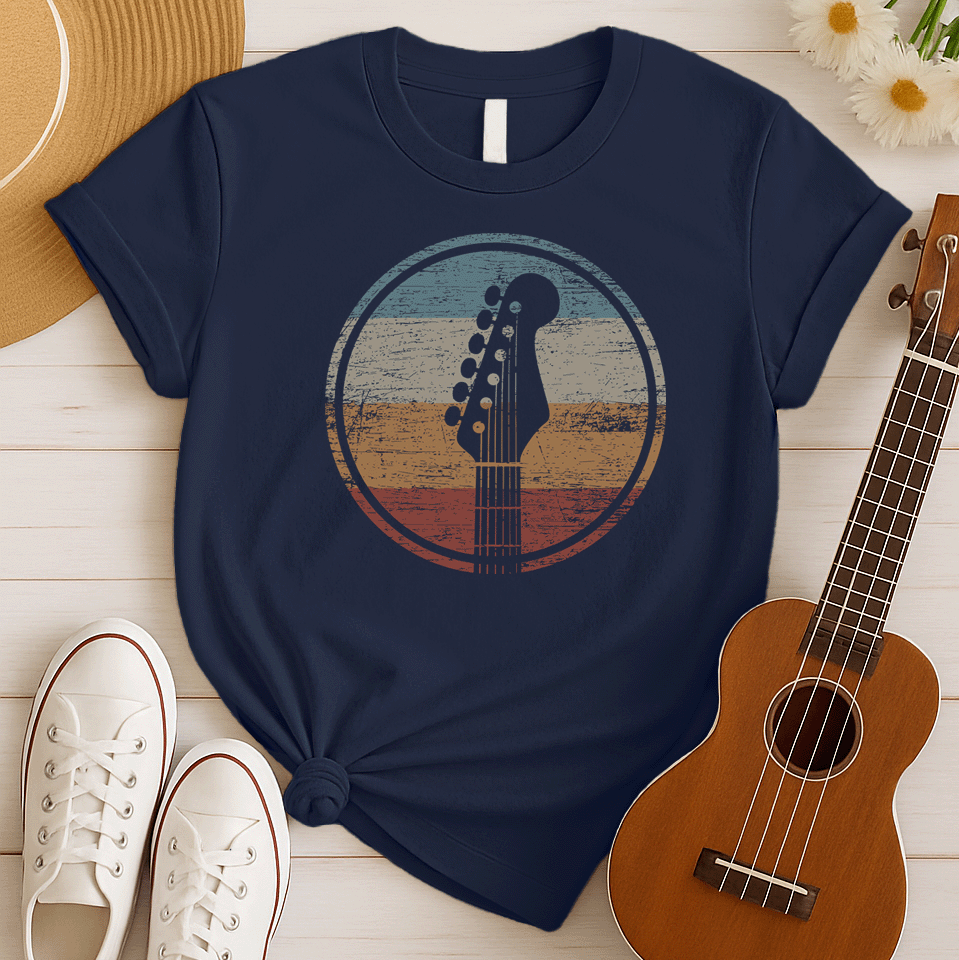 Grunge Guitar Lover USA Tshirt