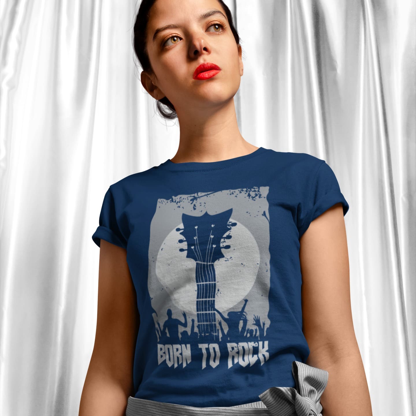 Born to Rock Guitarist | Concert Fan Tshirt