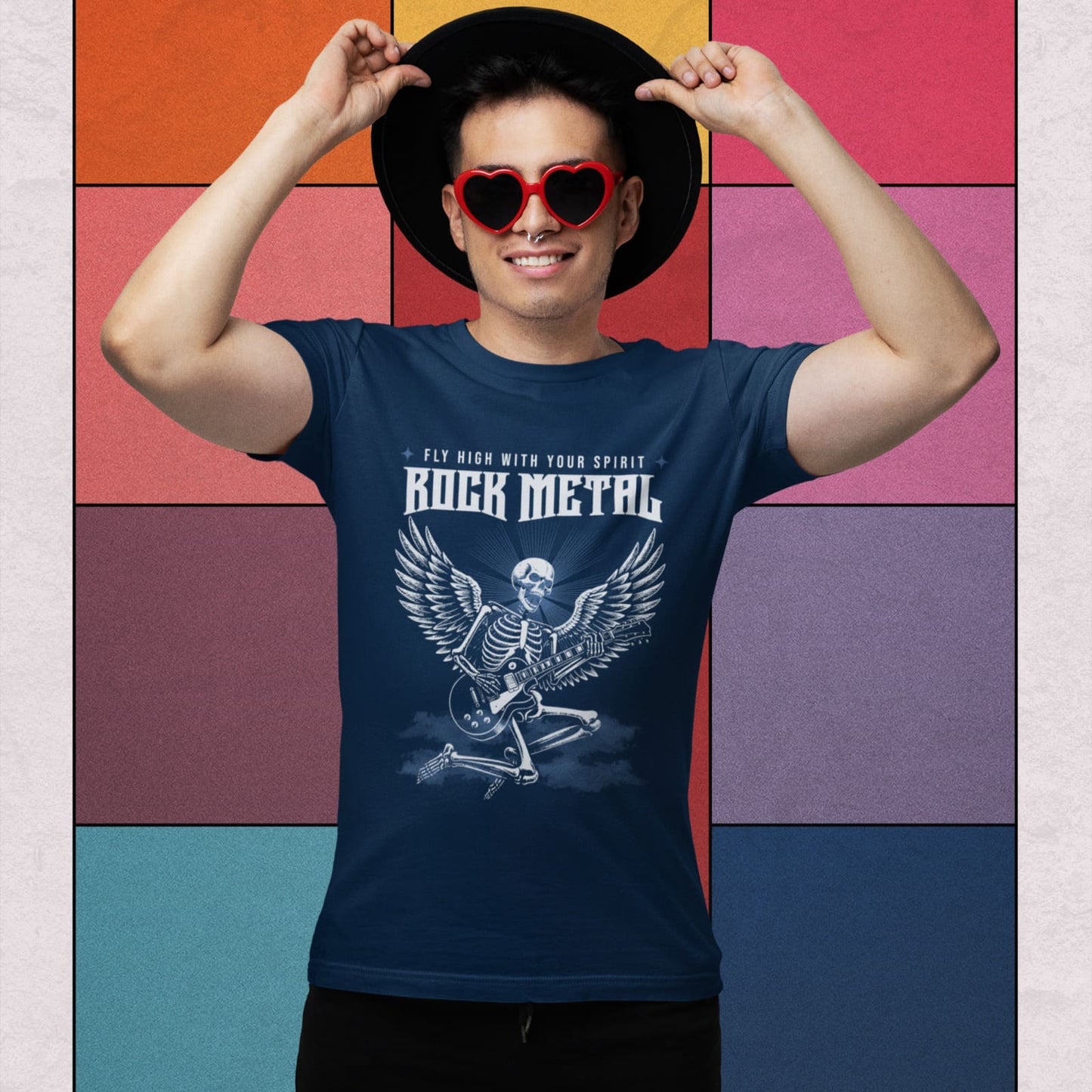 Rock Guitarist's Spirit | Heavy Metal Fan Tshirt