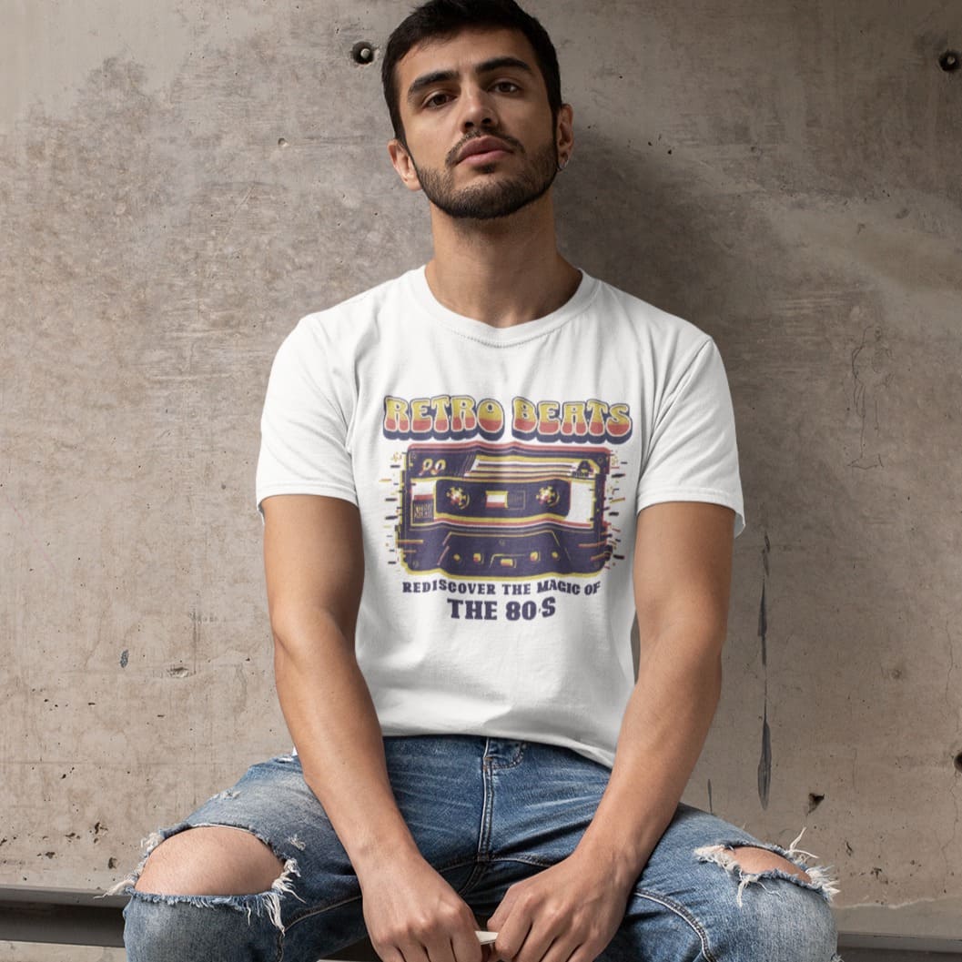 Classic 80s Cassette | Retro Music Tshirt