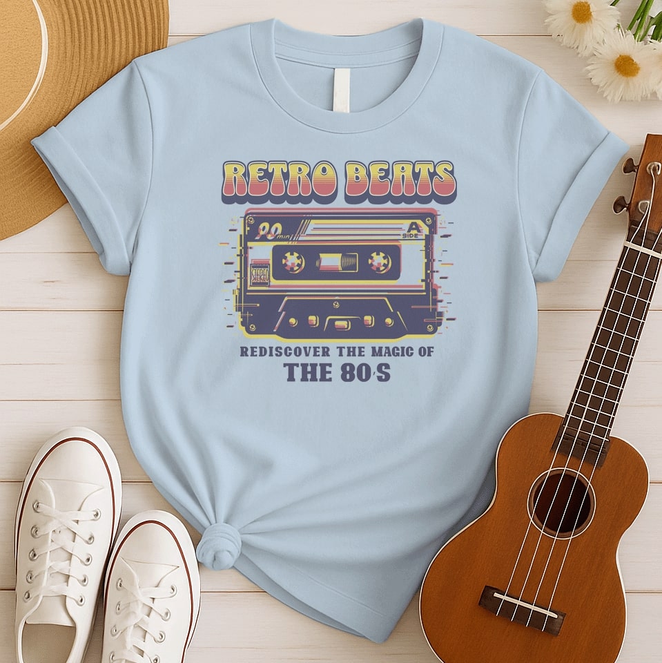 Classic 80s Cassette | Retro Music Tshirt