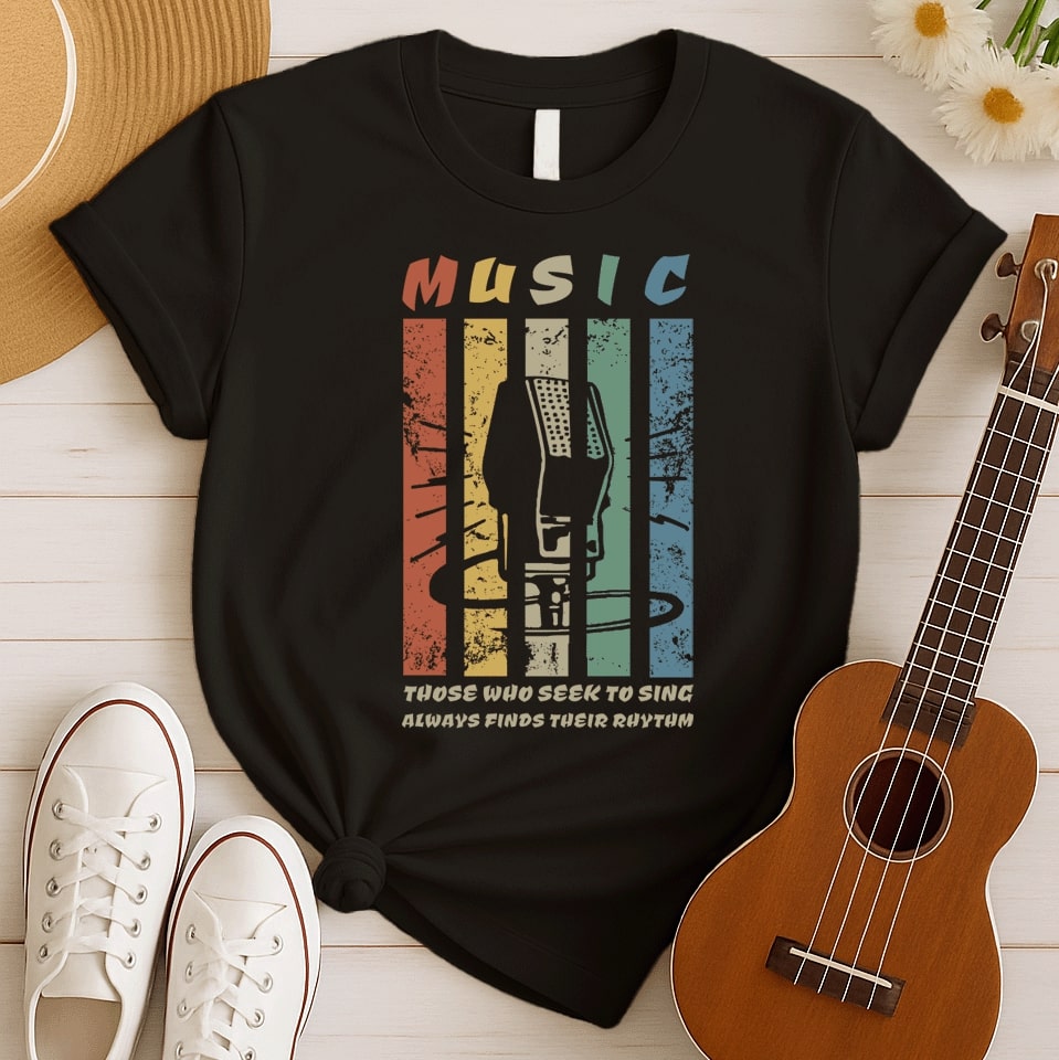 Finding Your Rhythm | Music Passion Tshirt