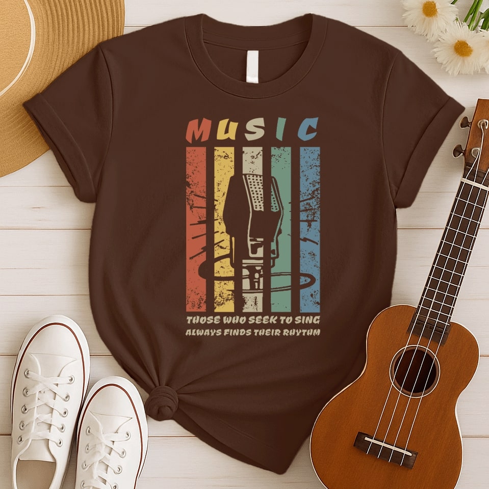 Finding Your Rhythm | Music Passion Tshirt