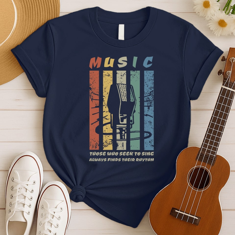 Finding Your Rhythm | Music Passion Tshirt
