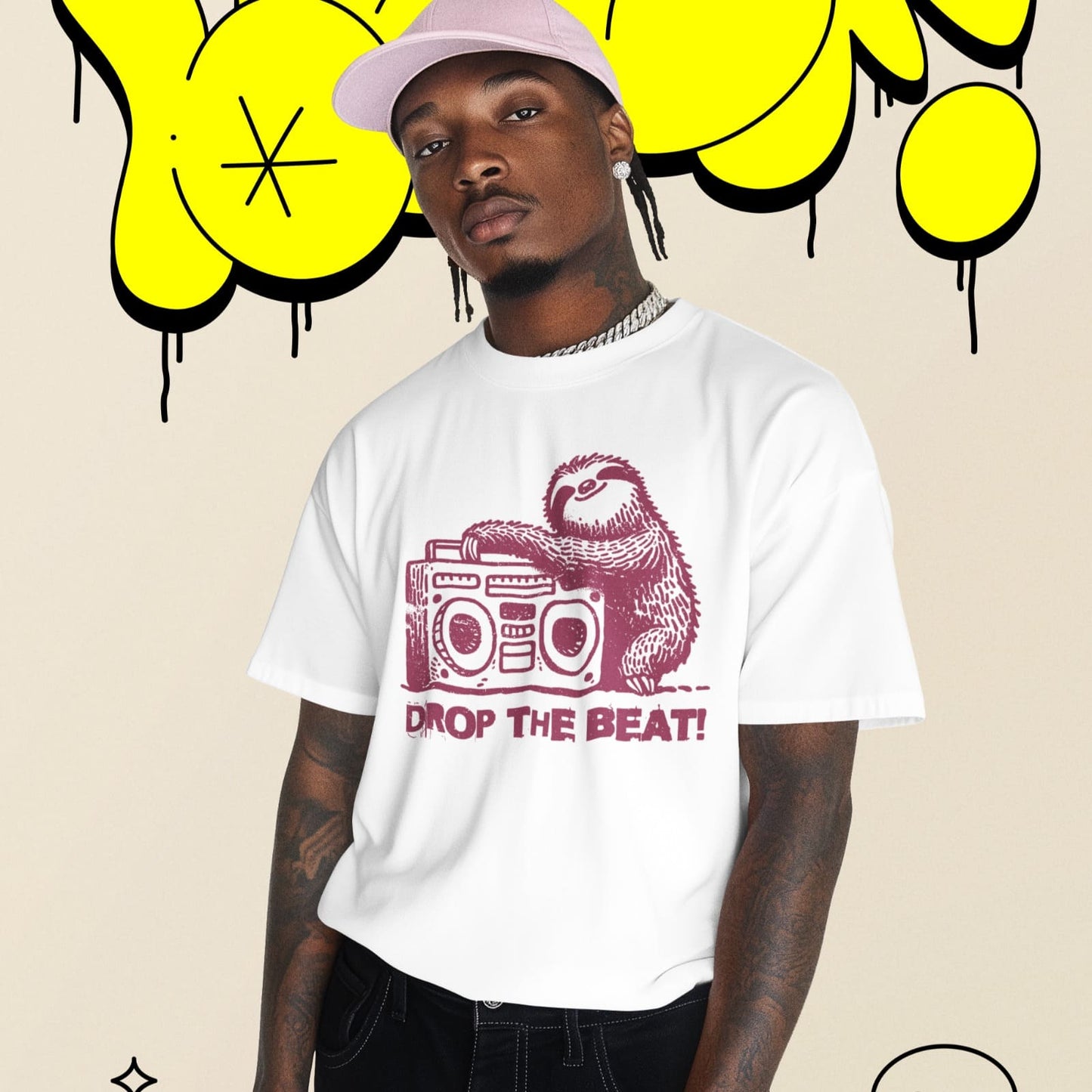 Sloth Music Party | Relaxed Beats Tshirt